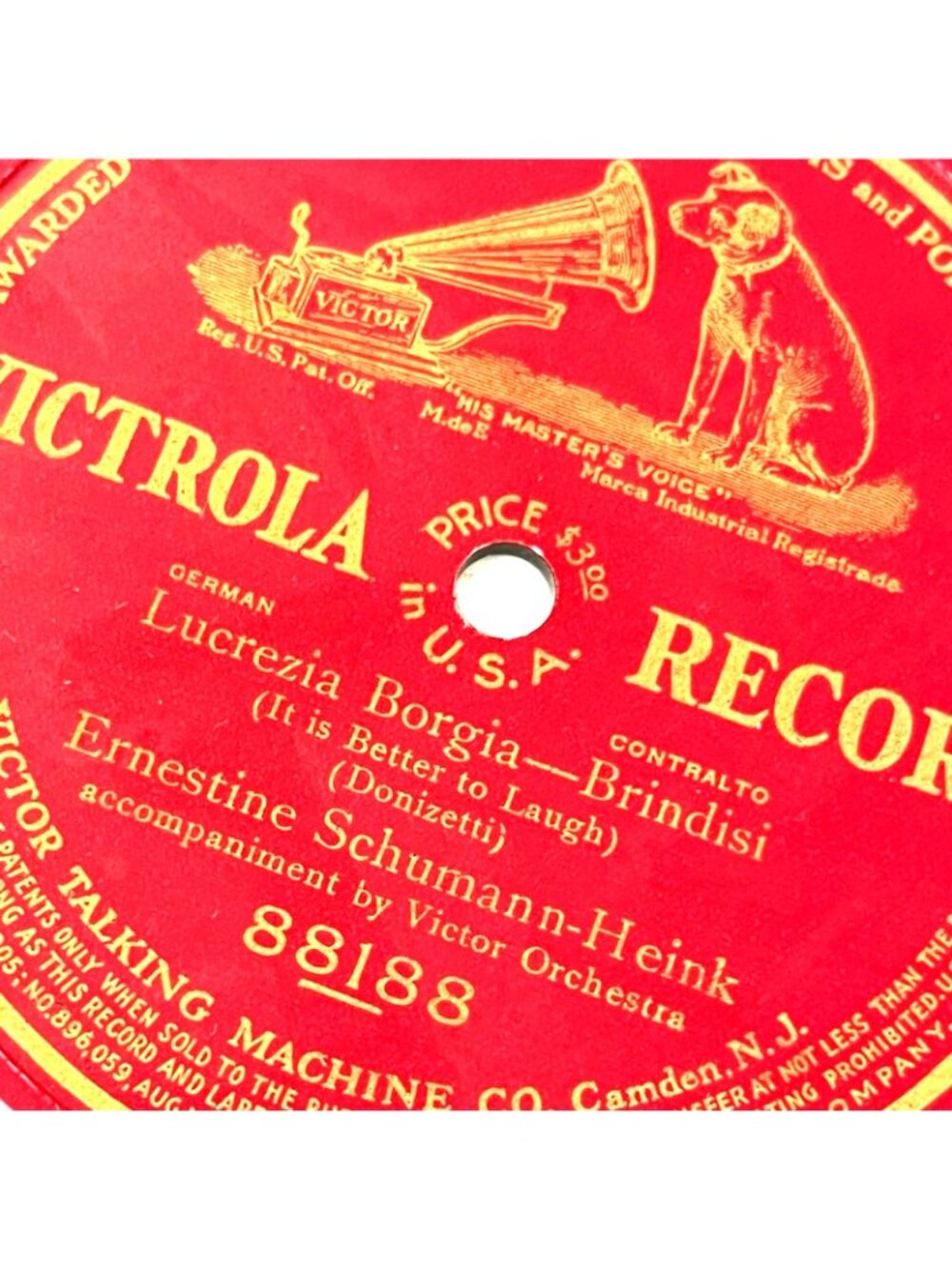 Ernestine Schumann Heink Records - See Pics & Description for Titles - LOT of 8 - Picture 3 of 10